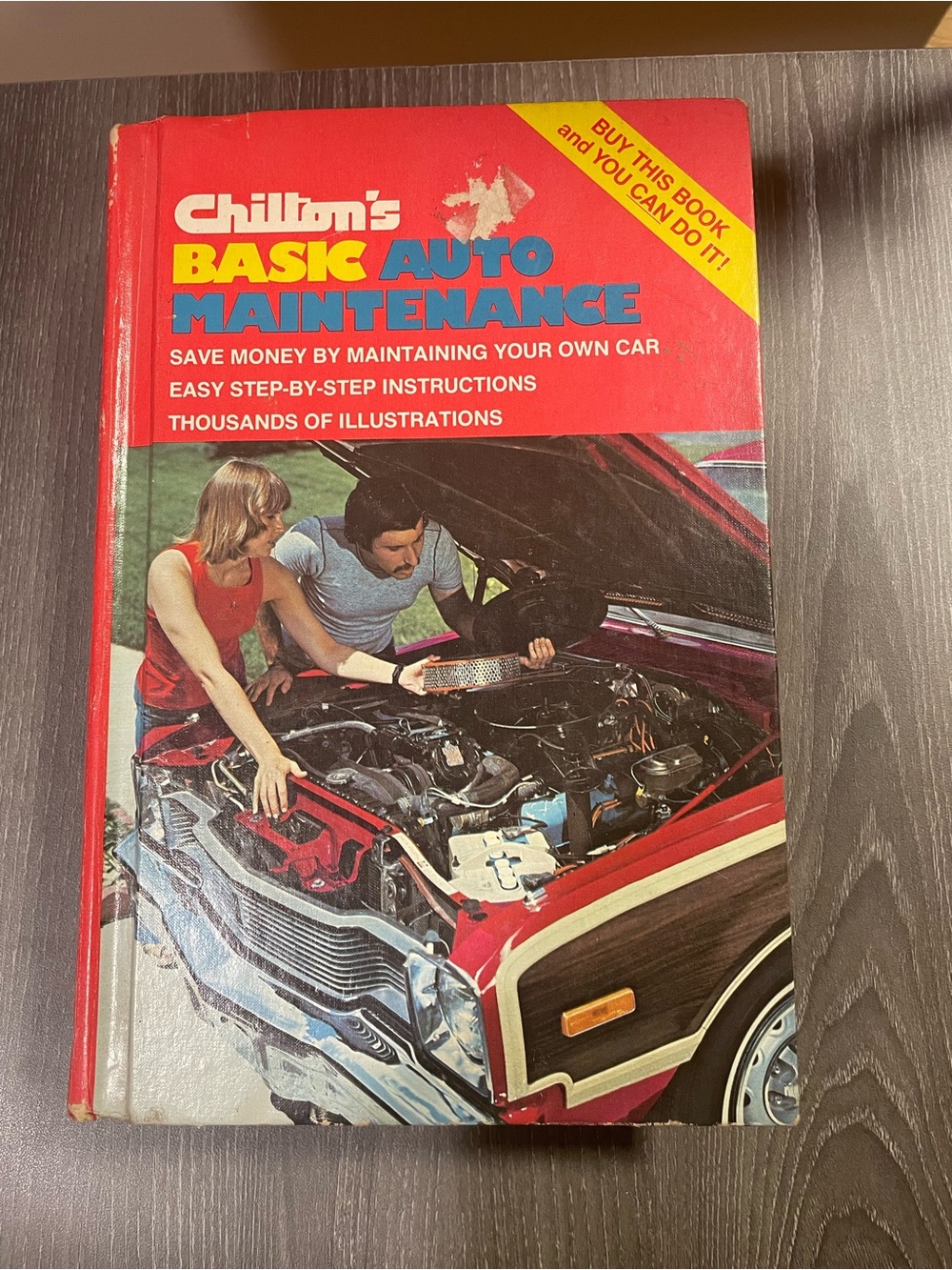 Chilton's Basic Auto Maintenance 1976 Hardcover Manual Domestic & Imports Vd2